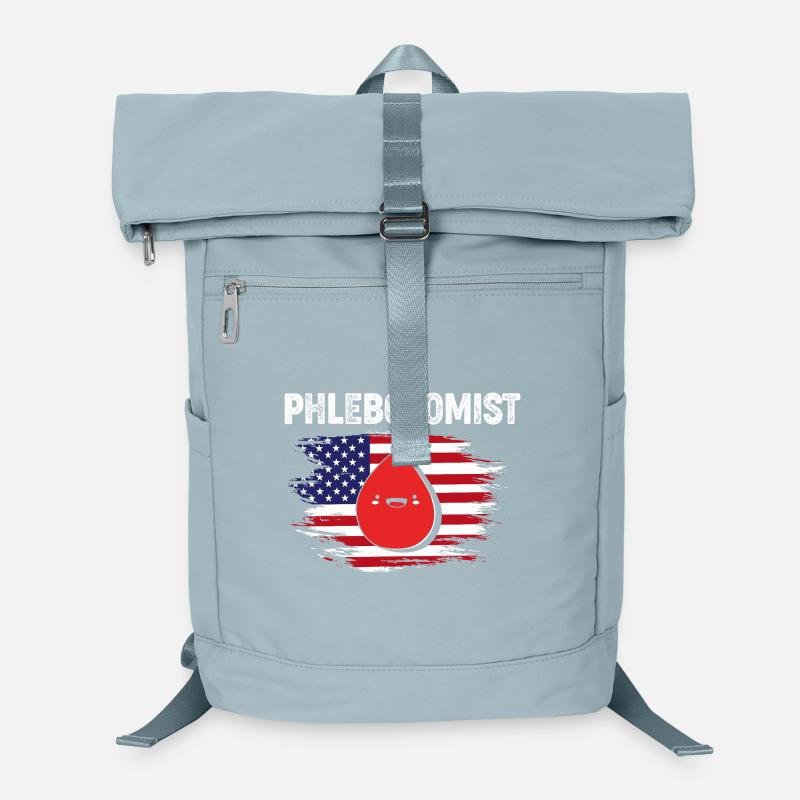 Pflege Pfleger Pflegerin Blutentnahme Phlebotomist Laptop-Rucksack 