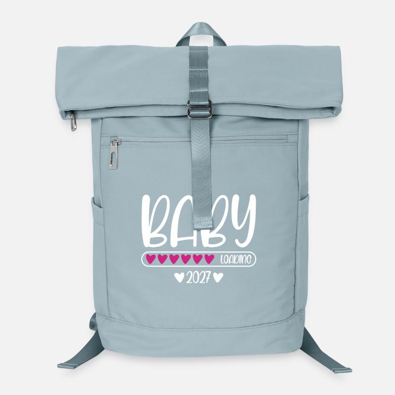 Baby 2027 charge charge heart loading bar Sac à dos ordinateur