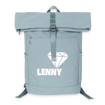 Lenny as a diamond - Laptop Backpack - ice blue - Front