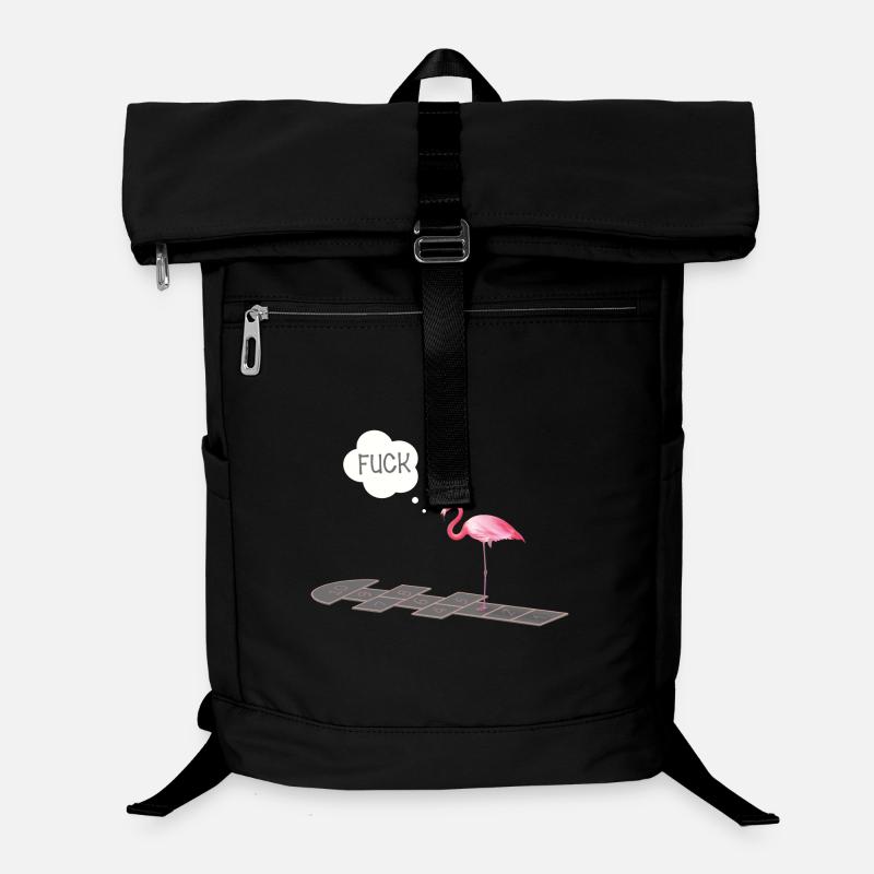 Flamingo with a problem Laptop Backpack