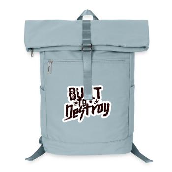 Built To Destroy - Laptop Backpack - ice blue - Front