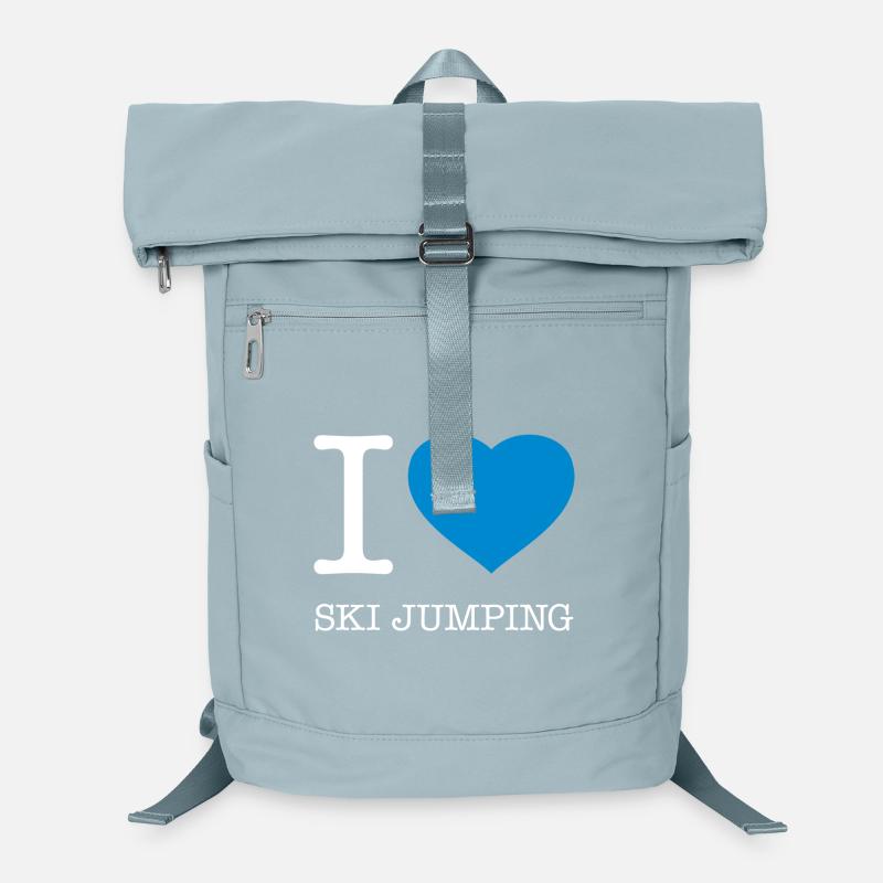 I LOVE SKI JUMPING Laptop-Rucksack 