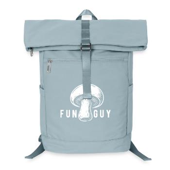 Champignon Funguy Pilzsammler - Pilze - Spruch - Laptop-Rucksack  - Eisblau - Vorne