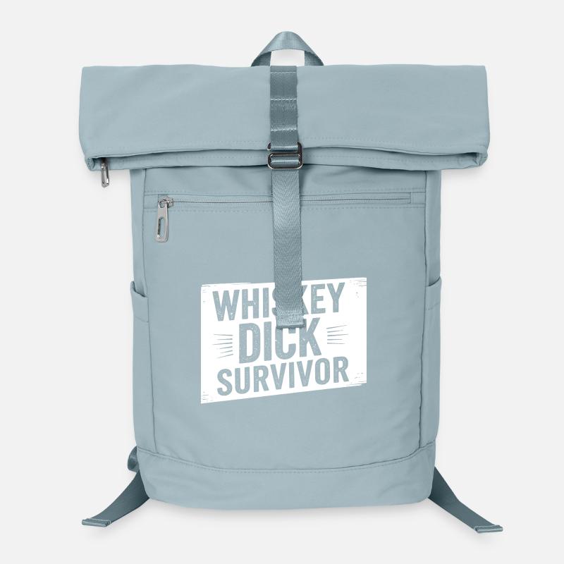 Whiskey Dick Survivor Dirty Humor Naughty Drec Laptop Backpack