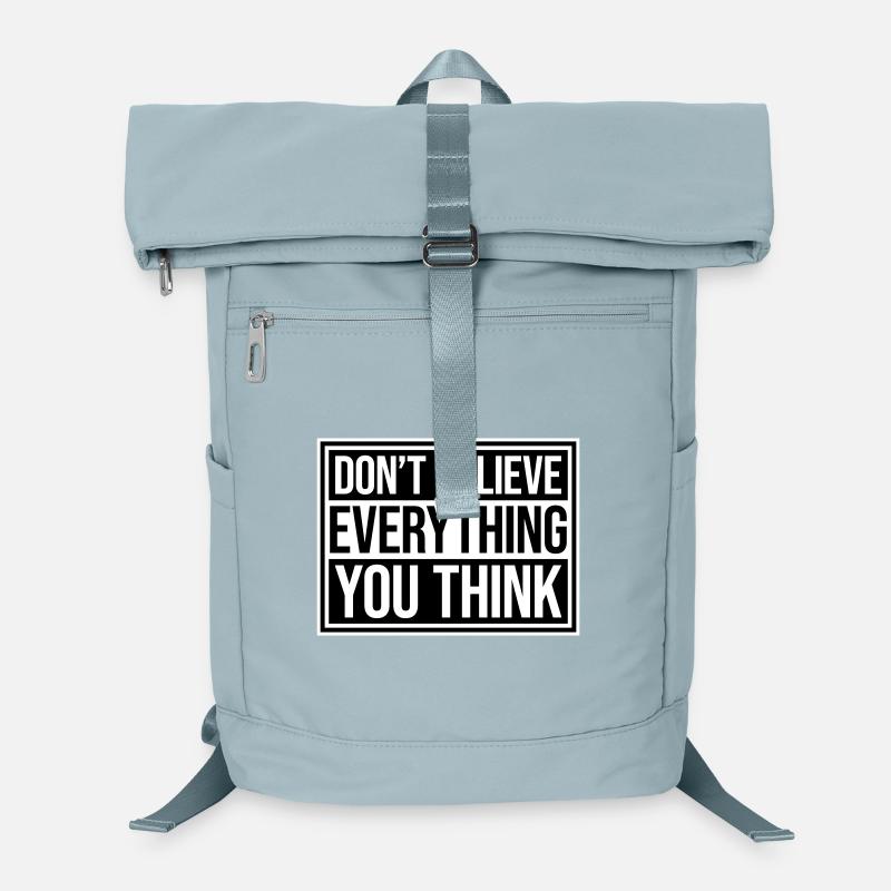 Ne croyez pas tout ce que vous pensez en disant la sagesse Sac à dos ordinateur