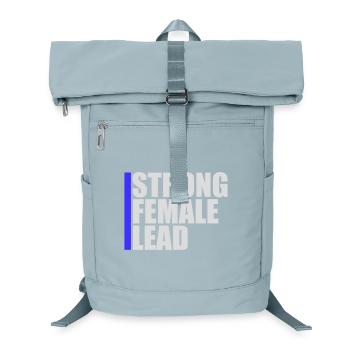 Strong Female Lead Feminismus Empowerment Frauen - Laptop-Rucksack  - Eisblau - Vorne