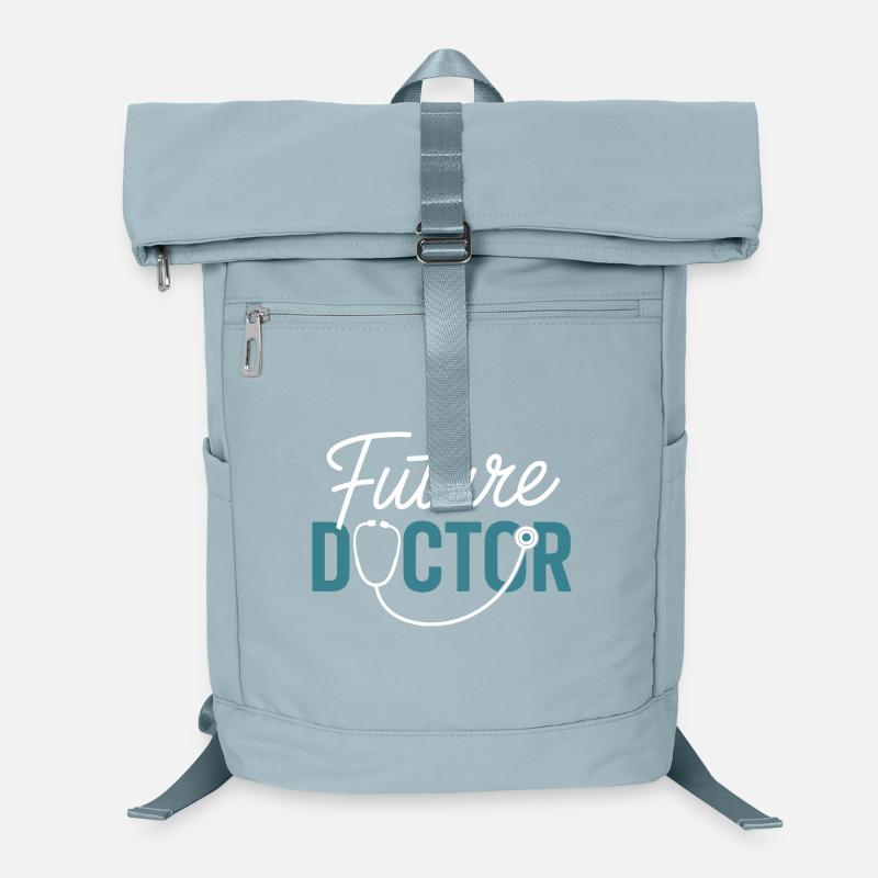 Future Doctor Stethoscope Design Laptop Backpack