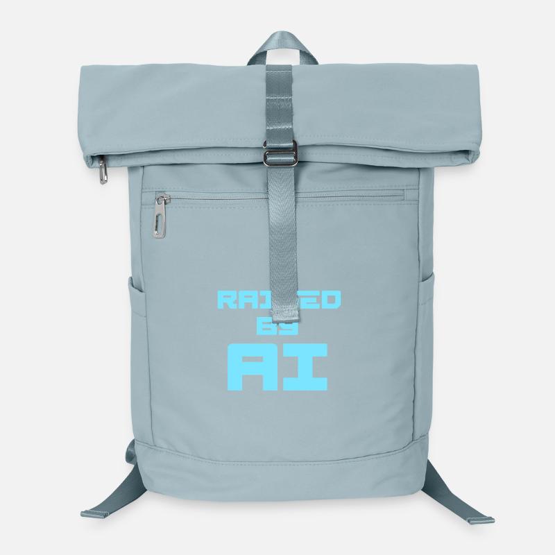 RAISED BY AI Laptop-Rucksack 