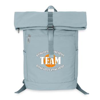 BASKETBALL TEAM - Laptop-Rucksack  - Eisblau - Vorne