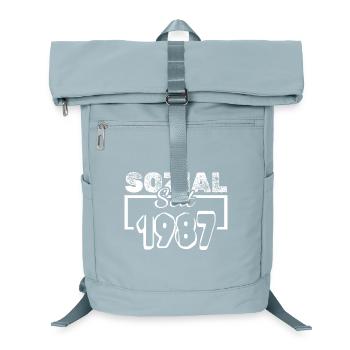 Social 1987 - Laptop Backpack - ice blue - Front