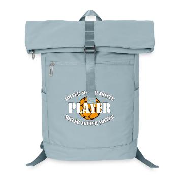Soccer Player - Laptop Backpack - ice blue - Front