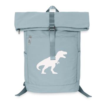 Dino Silhouette Tyrannosaurus Rex - Sac à dos ordinateur - bleu glacier - Devant