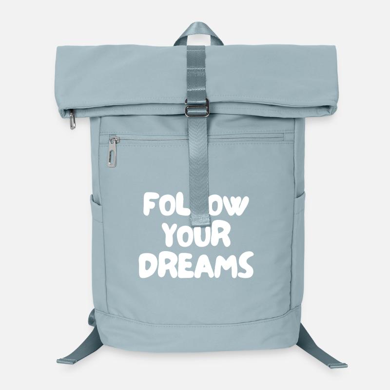 Folgen Sie Ihren Träumen Laptop-Rucksack 