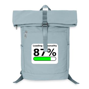Loading Personality 87% – Nerdy Statement Tee - Laptop Backpack - ice blue - Front