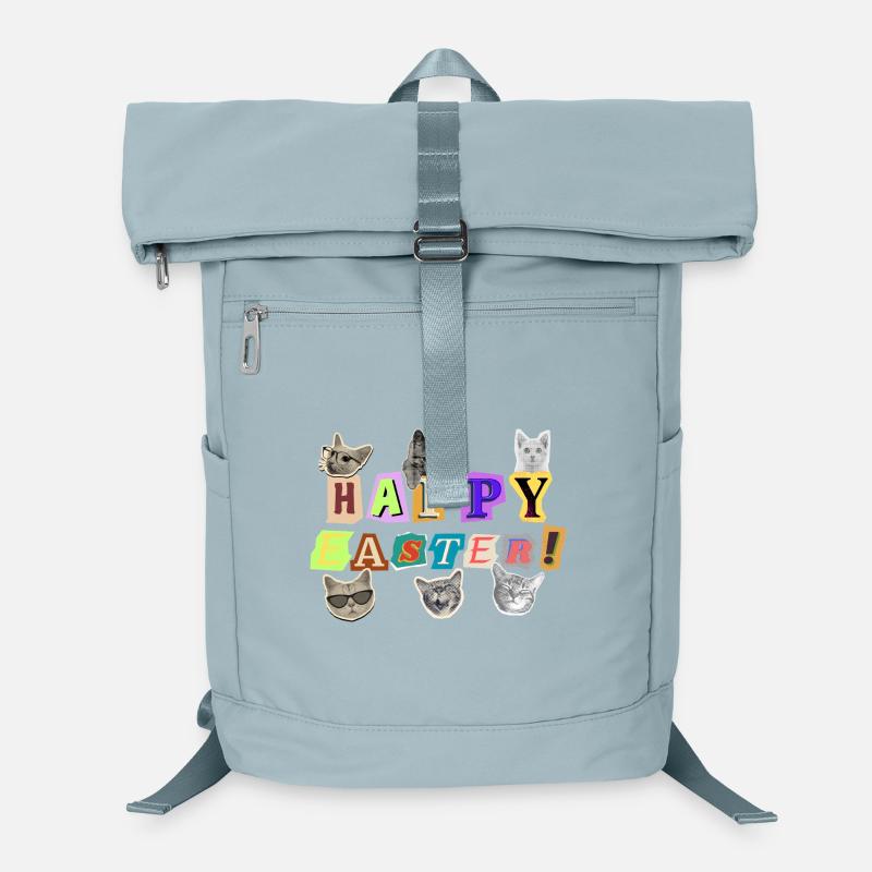 Joyeux chats de Pâques Sac à dos ordinateur