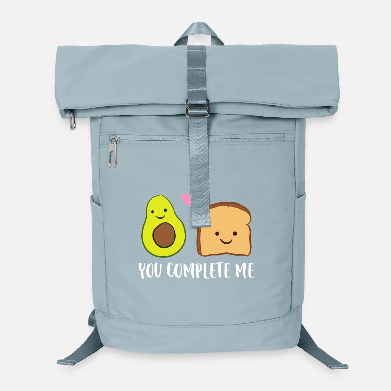 You Complete Me Avocado Toast Laptop Backpack