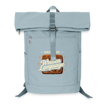 Ancient Mesopotamia, Sumerian - Laptop Backpack - ice blue - Front