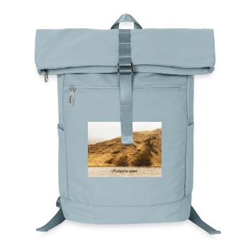 L’Islande en hiver - Sac à dos ordinateur - bleu glacier - Devant