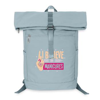 Nail Designer Nail Designer Cosmetics Nail Salon - Laptop Backpack - ice blue - Front