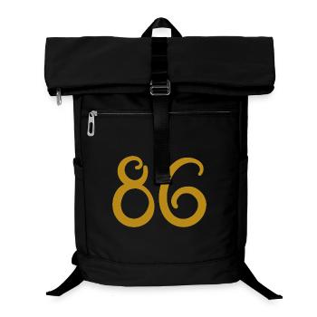 86 - Laptop-Rucksack  - Schwarz - Vorne
