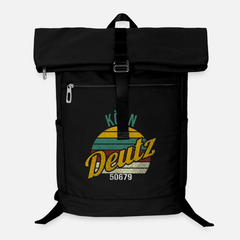 Kölsche Veedel - Köln-Deutz Laptop-Rucksack 