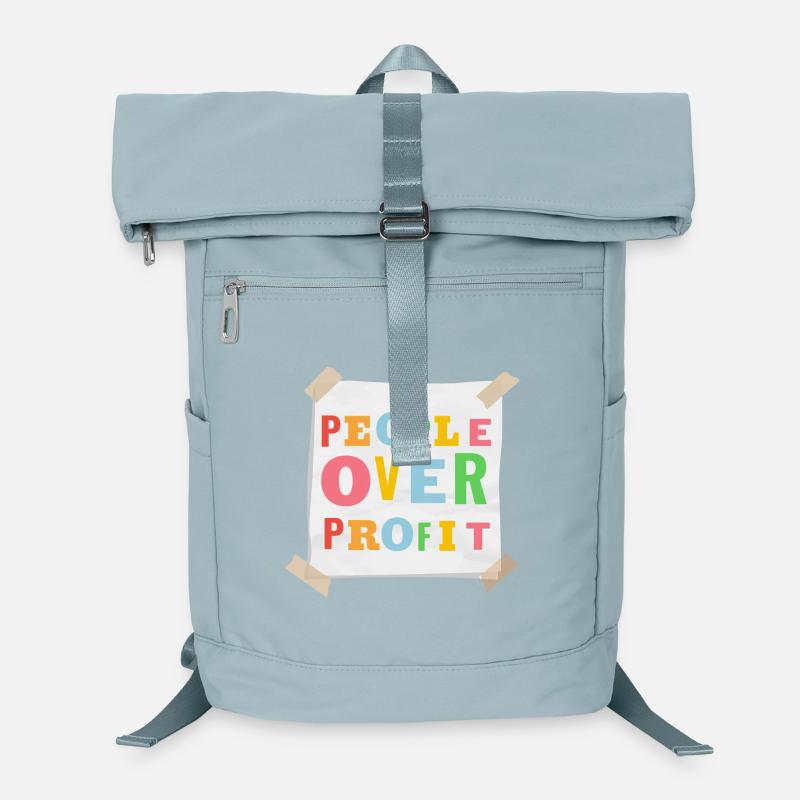 People Over Profit Laptop-Rucksack 