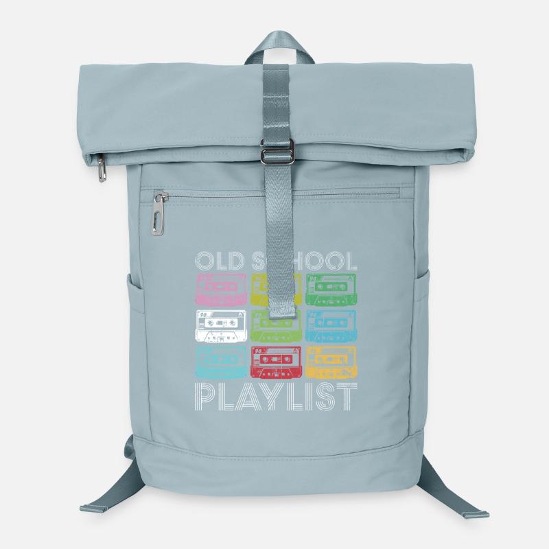 Tirage en grille de cassettes arc-en-ciel Sac à dos ordinateur