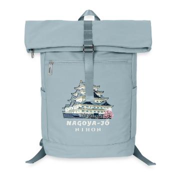 Burg Nagoya, wunderschöne Orte in Japan Zeichnung - Laptop-Rucksack  - Eisblau - Vorne