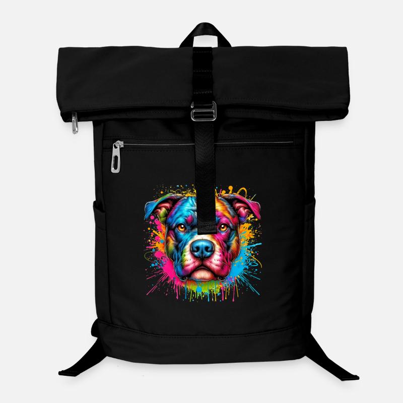 Chien Pitbull Sac à dos ordinateur