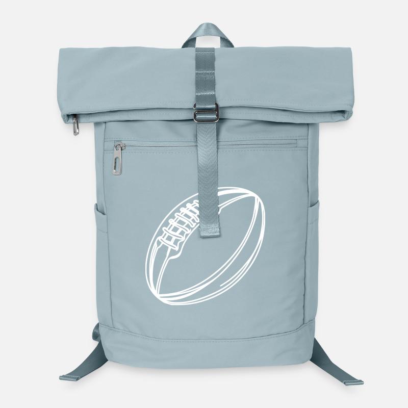 Dessin de ballon de rugby Sac à dos ordinateur