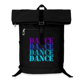 Tanzen - Laptop-Rucksack  - Schwarz - Vorne