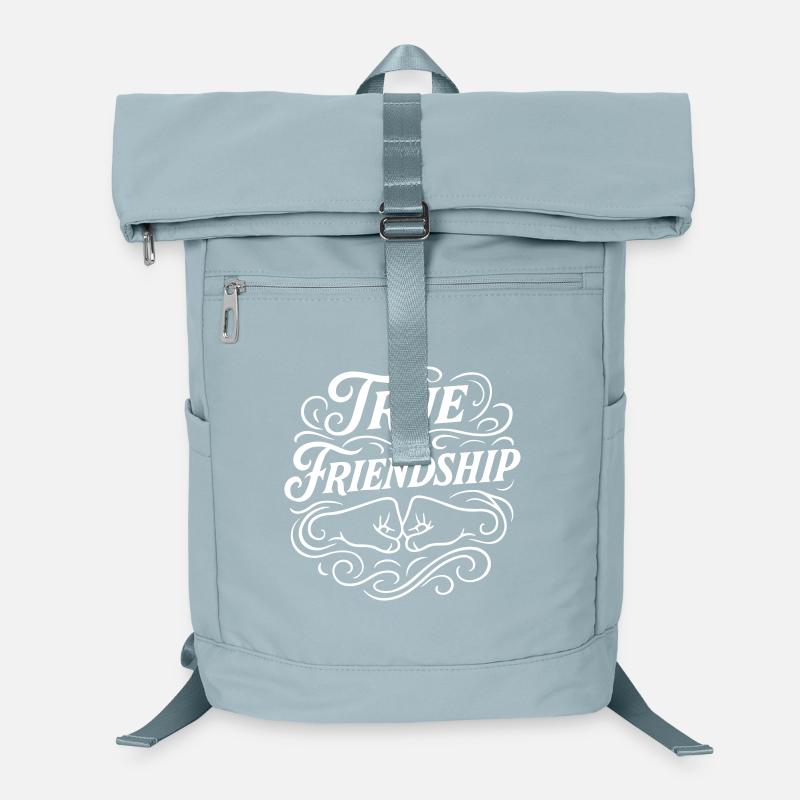 Freundschaft Spruch Freunde Laptop-Rucksack 