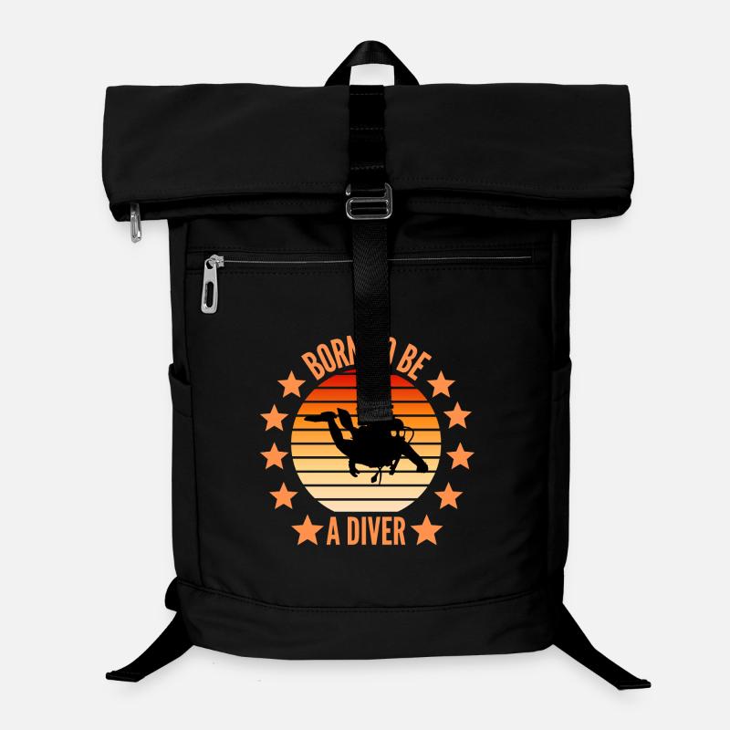 Born to be a diver Laptop-Rucksack 