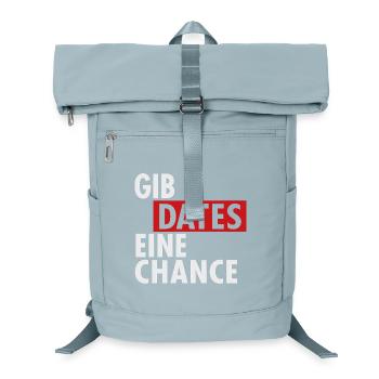 Donnez une chance aux rendez-vous - Sac à dos ordinateur - bleu glacier - Devant