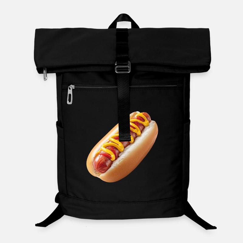 Hot Dog Wiener Würstchen Wurst Laptop-Rucksack 