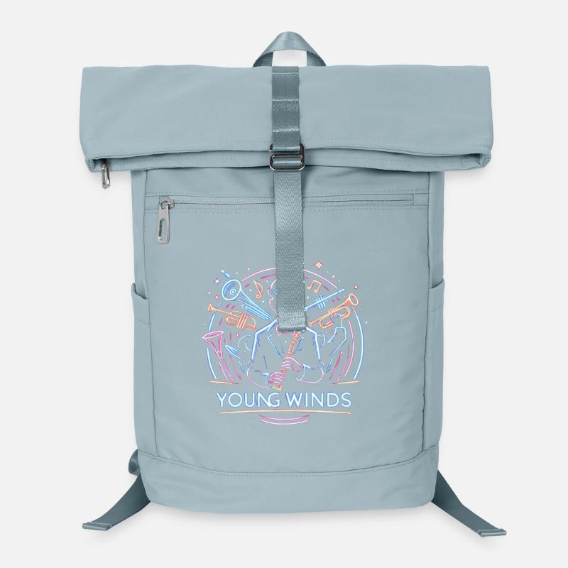 Neon Jazz Young Winds Laptop-Rucksack 