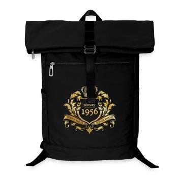 70th Birthday Semper Verum - Established 01/1956 - Laptop Backpack - black - Front