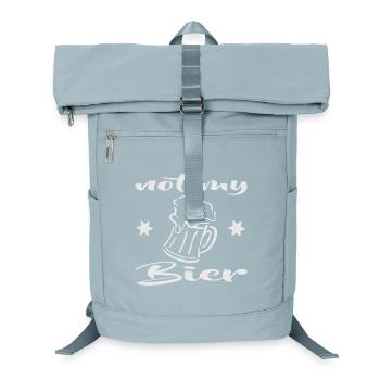 Beer Saying - Laptop Backpack - ice blue - Front
