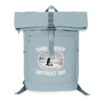 Same Energy Diffrent Day - Laptop-Rucksack  - Eisblau - Vorne