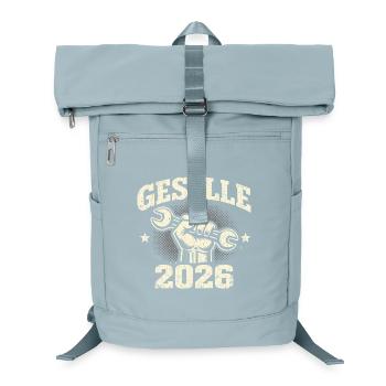 Journeyman 2026 Journeyman's exam passed Gift - Laptop Backpack - ice blue - Front