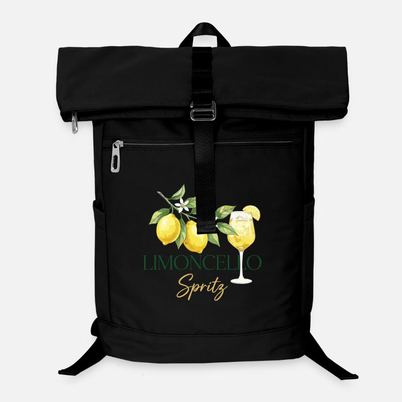 Limoncello Spritz – Sommer Drink Zitronen Design Laptop-Rucksack 