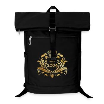22nd Birthday Semper Verum - Established 03/2004 - Laptop Backpack - black - Front