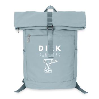Dirk Name Handwerker Werkzeug Akkuschrauber - Laptop-Rucksack  - Eisblau - Vorne