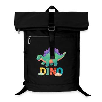 DINO - Laptop Backpack - black - Front