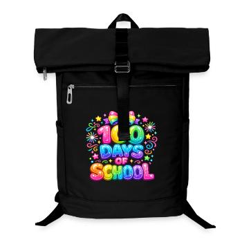 100 Days of Magical Rainbow School - Laptop Backpack - black - Front