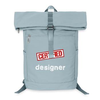 Designer - Laptop Backpack - ice blue - Front