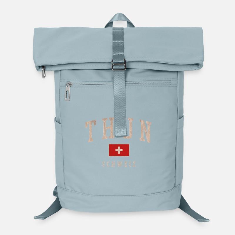 Thun Switzerland Vintage Logo Laptop Backpack