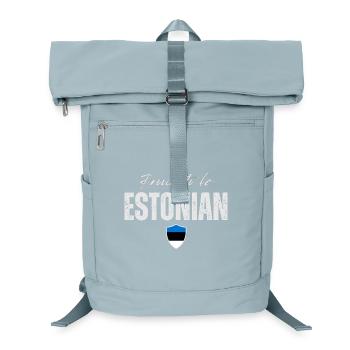 Estonian proud, I love Estonia - Laptop Backpack - ice blue - Front