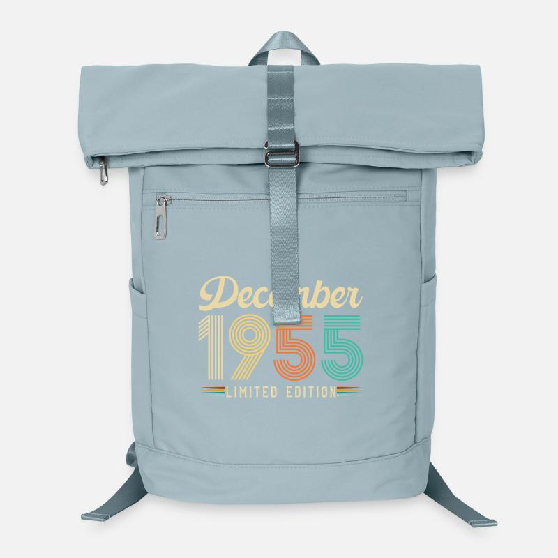 December 1955 Vintage Retro Birthday Gift Laptop Backpack