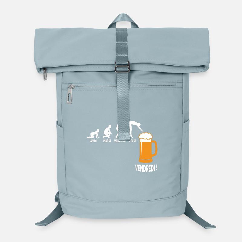 Semaine Travail Vers Vendredi Biere Sac à dos ordinateur